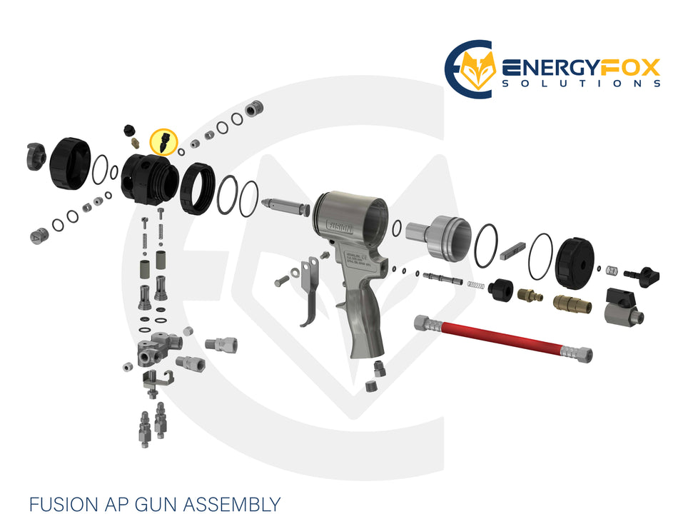 Clean-off Air Valve - 15B223 for Fusion AP & PC Guns