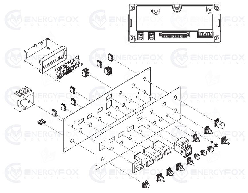 17V480 - KIT, MÓDULO, LED, 240 V, VERDE