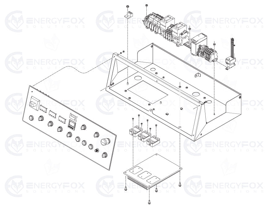 17V489 - KIT, DISIPADOR DE CALOR, SSR