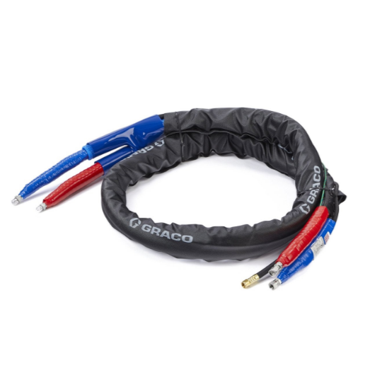 10 ft High Pressure Whip Hose, 3/8 in. Inside Diameter