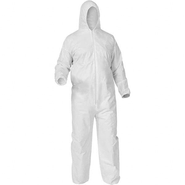 Liquid Particulate Protective Heavy Coverall w/ Attached Hood (Case of 25)