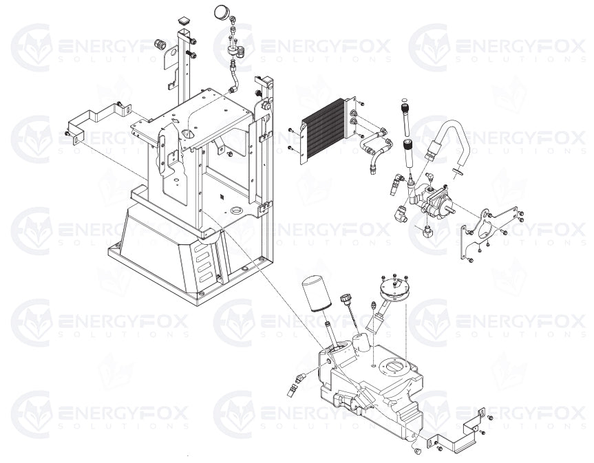 247792 - KIT, FLTR, ACEITE, DESVÍO DE 18-23 PSI