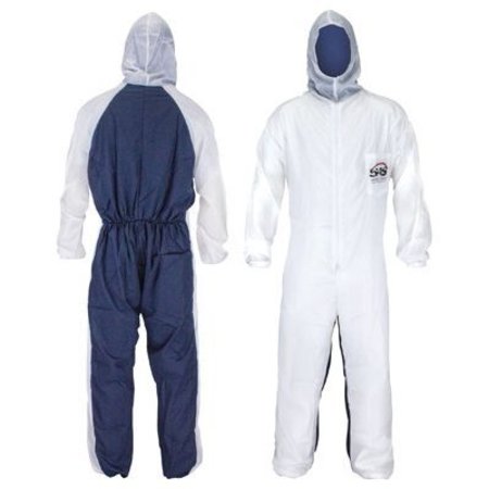 SAS Safety Moonsuit Mono frontal de nailon/parte posterior de algodón (traje individual)